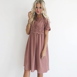 Roolee Crochet top dress